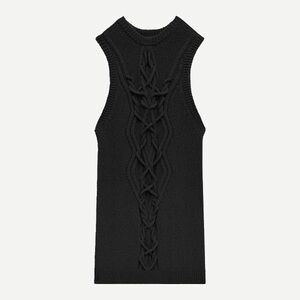 Isabel Marant Black Knit Sweater Dress